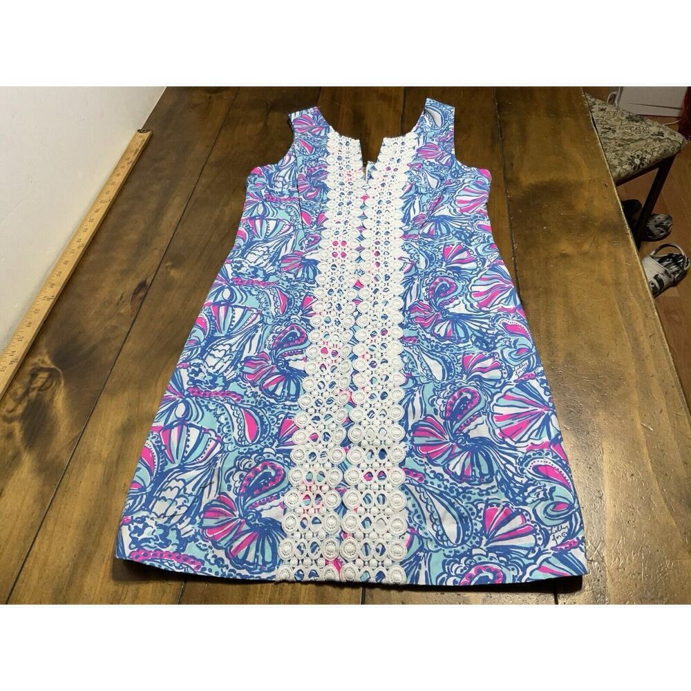 Lilly Pulitzer x Target 20th Anniversary Dress Women's Size 8 My Fans Paisley